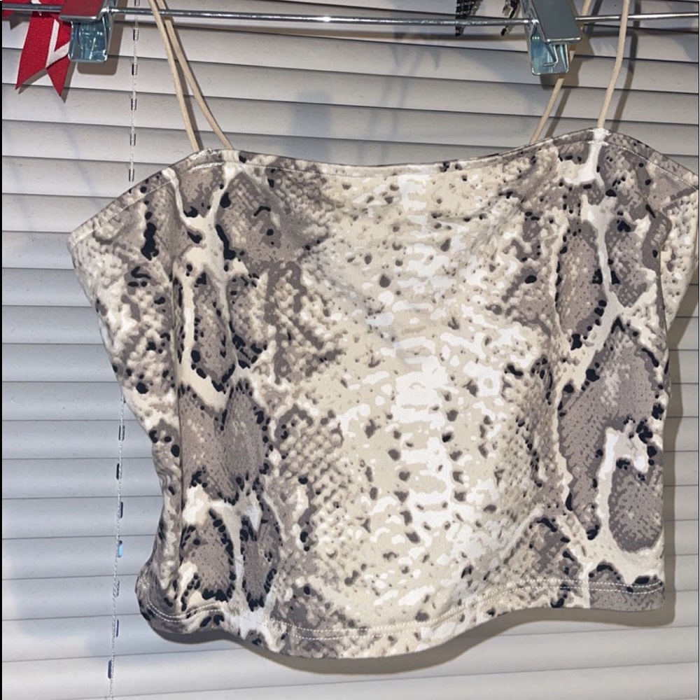 cute tube top with straps